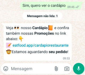 EatFood-Enviando-Cardápio